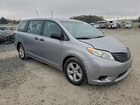 2016 Toyota Sienna Серебряный vin: 5TDZK3DC1GS740722