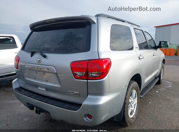 5TDZY5G17GS066063 2016 TOYOTA SEQUOIA Серебряный Задняя правая четверть