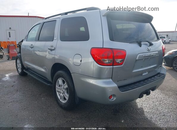 5TDZY5G17GS066063 2016 TOYOTA SEQUOIA Серебряный Задняя левая четверть