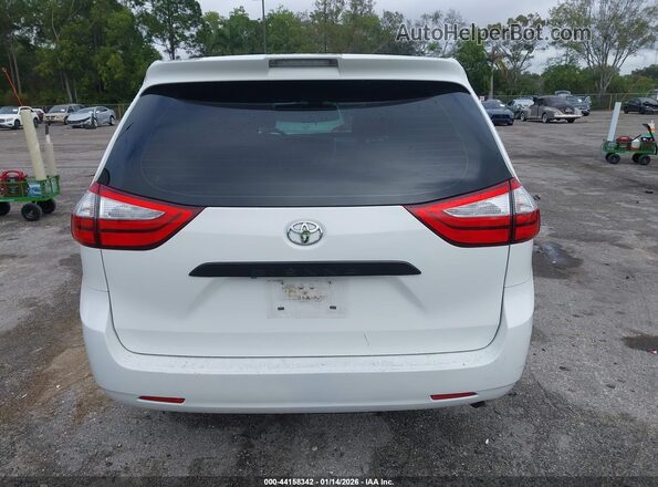 5TDZZ3DC3JS913756 2018 TOYOTA SIENNA Белый 
