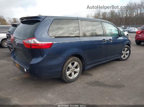 5TDZZ3DC6LS070476 2020 TOYOTA SIENNA Синий Задняя правая четверть