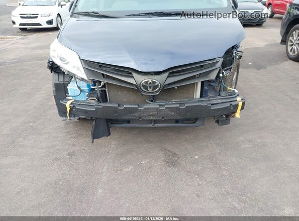 5TDZZ3DC6LS070476 2020 TOYOTA SIENNA Синий Вид спереди
