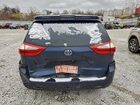 2018 Toyota Sienna L Blue vin: 5TDZZ3DC7JS957520