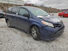 2018 Toyota Sienna L Blue vin: 5TDZZ3DC7JS957520