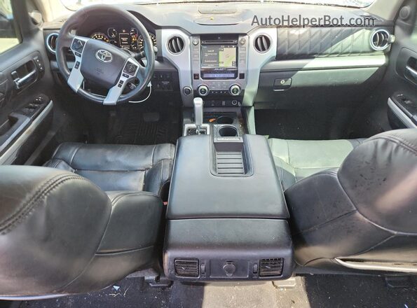 5TFAY5F17KX809175 2019 TOYOTA TUNDRA Black Dashboard view