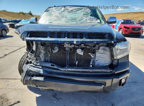5TFAY5F17KX809175 2019 TOYOTA TUNDRA Black Front view