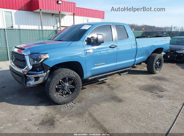 5TFCY5F18KX025225 2019 TOYOTA TUNDRA Blue უკანა მარცხენა