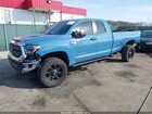 2019 Toyota Tundra Sr5 5.7l V8 Blue vin: 5TFCY5F18KX025225