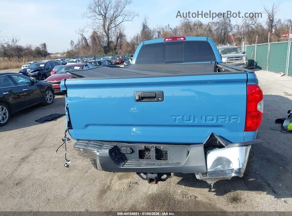 5TFCY5F18KX025225 2019 TOYOTA TUNDRA Blue 