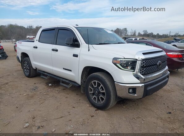 5TFDW5F15KX789169 2019 TOYOTA TUNDRA Белый Передняя правая четверть
