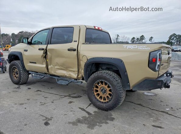 5TFDW5F16HX609965 2017 TOYOTA TUNDRA Желто-коричневый Задняя левая четверть