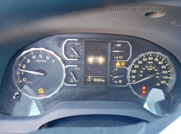 5TFDY5F10JX680109 2018 TOYOTA TUNDRA Черный Вид щитка приборов