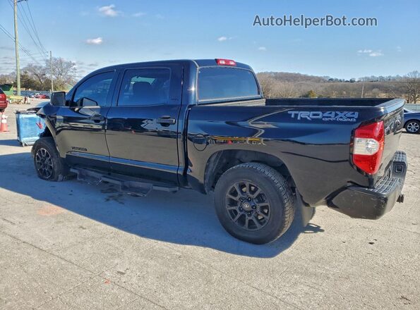 5TFDY5F10JX680109 2018 TOYOTA TUNDRA Черный Задняя левая четверть