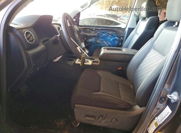 5TFDY5F11MX990225 2021 TOYOTA TUNDRA Charcoal Widok wnętrza z przodu