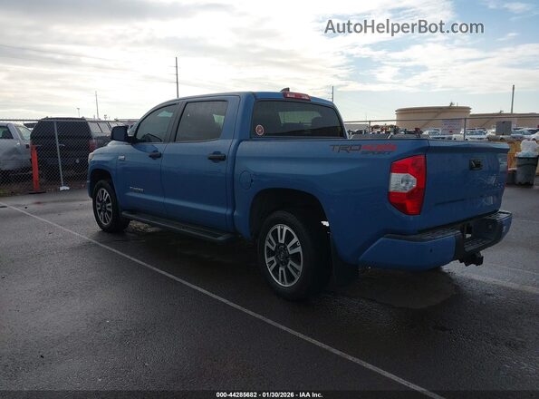 5TFDY5F13MX028928 2021 TOYOTA TUNDRA Синий Задняя левая четверть