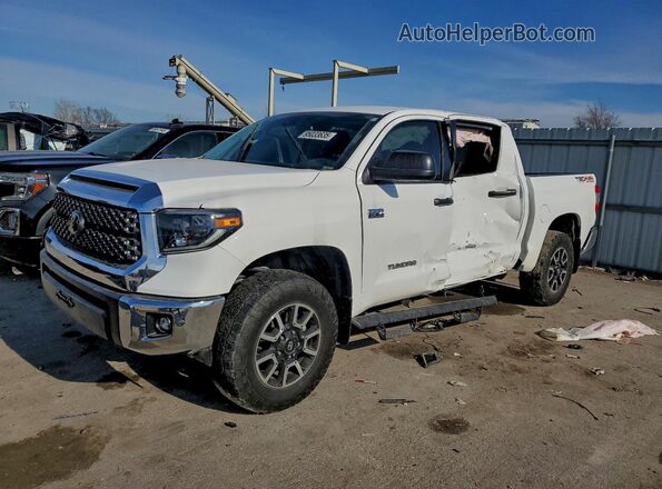 5TFDY5F14LX907384 2020 TOYOTA TUNDRA Белый Передняя левая четверть