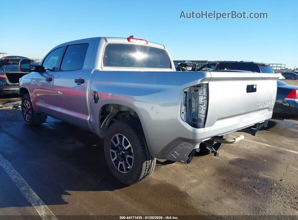 5TFDY5F19MX018873 2021 TOYOTA TUNDRA Серебряный Задняя левая четверть