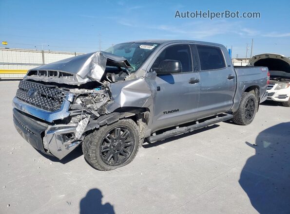 5TFDY5F1XMX029865 2021 TOYOTA TUNDRA Серый Передняя левая четверть