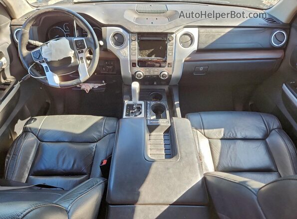 5TFFY5F1XKX245656 2019 TOYOTA LIMITED Black Dashboard view
