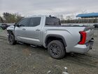 2024 Toyota Tundra Crewmax Sr Серебряный vin: 5TFLA5DB1RX184680