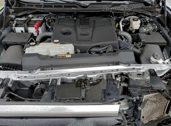 5TFLA5DB1RX184680 2024 TOYOTA TUNDRA Серебряный Вид задней части салона