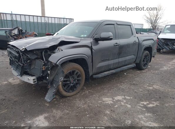 5TFLA5DB5NX014395 2022 TOYOTA TUNDRA Черный Передняя левая четверть