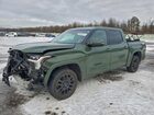 2023 Toyota Tundra Crewmax Sr Зеленый vin: 5TFLA5DB6PX060689