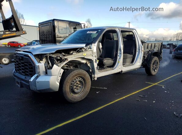 5TFLA5EC2PX019953 2023 TOYOTA TUNDRA Silver Front left