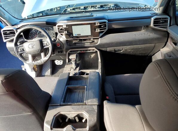 5TFLA5EC2PX019953 2023 TOYOTA TUNDRA Silver Dashboard view