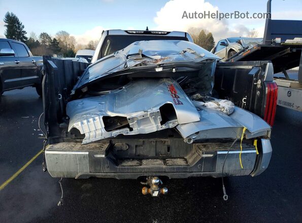5TFLA5EC2PX019953 2023 TOYOTA TUNDRA Silver Rear view