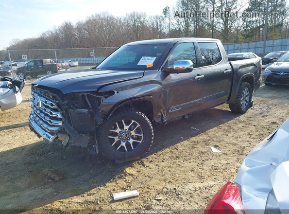 5TFMA5ABXPX024917 2023 TOYOTA TUNDRA Gray Առջևի ձախ երեք քառորդ տեսարան