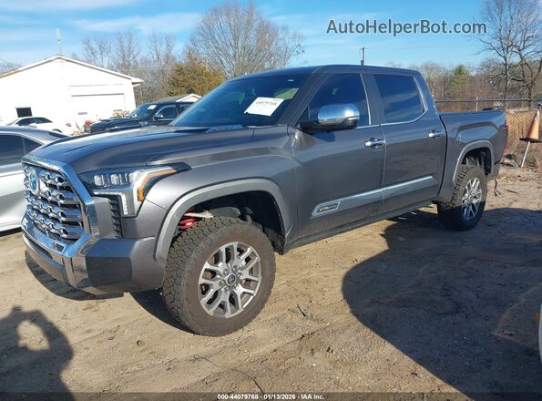 5TFMC5DB0RX077490 2024 TOYOTA TUNDRA HYBRID Gray Передня ліва чверть