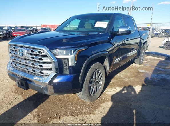 5TFMC5DBXPX018993 2023 TOYOTA TUNDRA HYBRID Blue Առջևի ձախ երեք քառորդ տեսարան