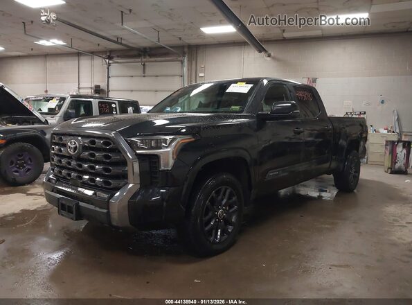5TFNA5EC7PX015325 2023 TOYOTA TUNDRA Черный Передняя левая четверть