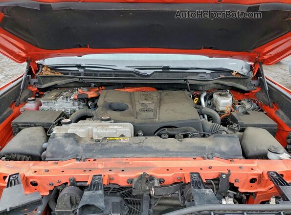 5TFPC5DB3NX005125 2022 TOYOTA LIMITED Оранжевый Вид задней части салона