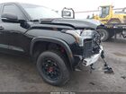 2023 Toyota Tundra Hybrid Trd Pro Черный vin: 5TFPC5DB5PX030854