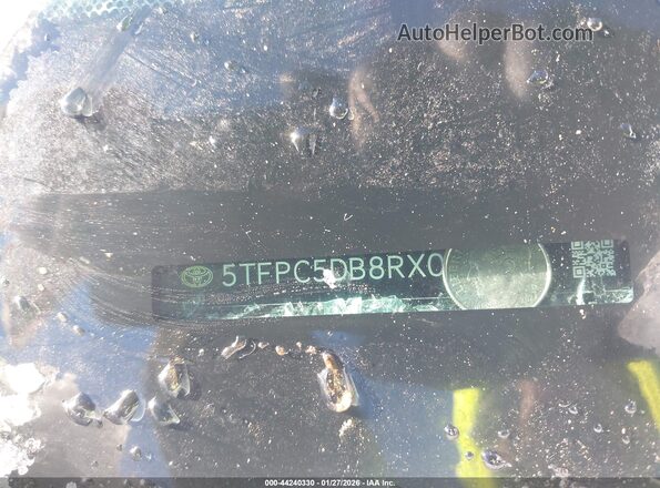5TFPC5DB8RX083941 2024 TOYOTA TUNDRA HYBRID Black Вид підкапотного простору