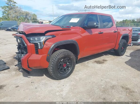 5TFPC5DB9RX045098 2024 TOYOTA TUNDRA HYBRID Orange Передня ліва чверть