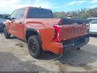2024 Toyota Tundra Hybrid Trd Pro 4wd Orange vin: 5TFPC5DB9RX045098