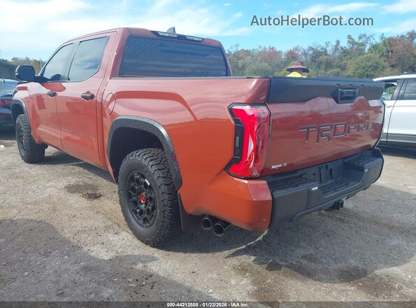 5TFPC5DB9RX045098 2024 TOYOTA TUNDRA HYBRID Orange Задня ліва чверть