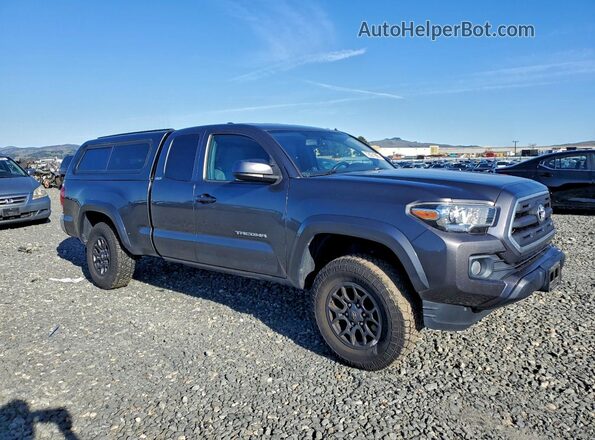 5TFSZ5AN0HX049157 2017 TOYOTA TACOMA Серый Передняя правая четверть
