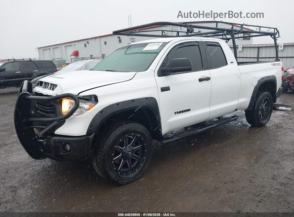 5TFUY5F16GX501239 2016 TOYOTA TUNDRA Белый Передняя левая четверть