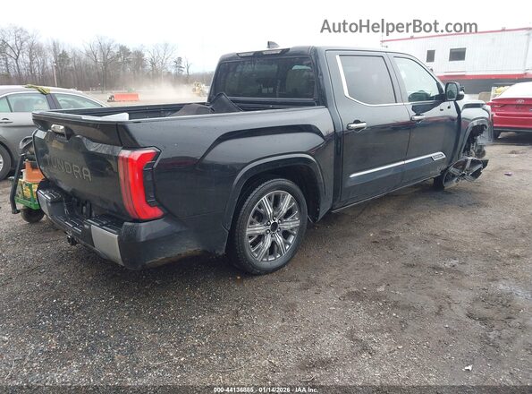 5TFVC5DB2PX030575 2023 TOYOTA TUNDRA HYBRID Black Հետևի աջ