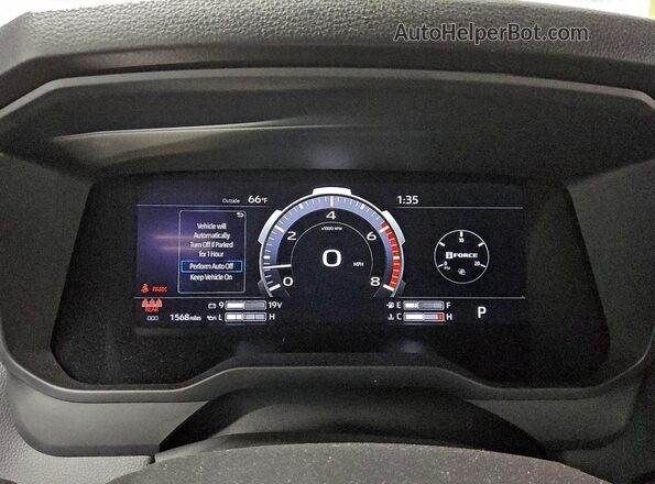 5TFWA5DB0TX343838 2026 TOYOTA LIMITED Белый Вид щитка приборов