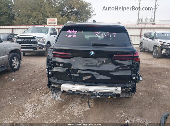 5UX13EU06T9053030 2026 BMW X5 Черный 