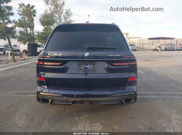 5UX23EM00R9S13092 2024 BMW X7 Dark Blue 
