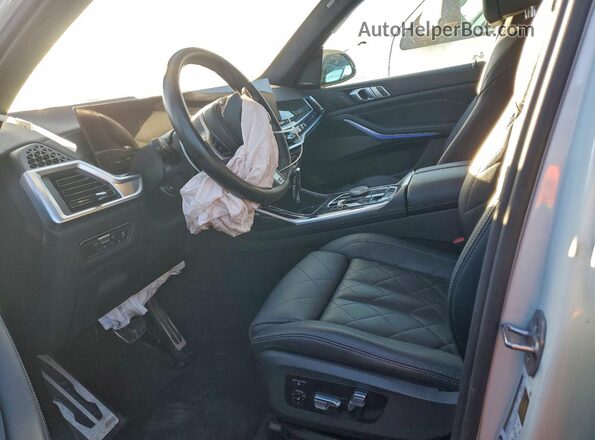 5UX23EM01P9P32889 2023 BMW X7 White Vista interior delantera