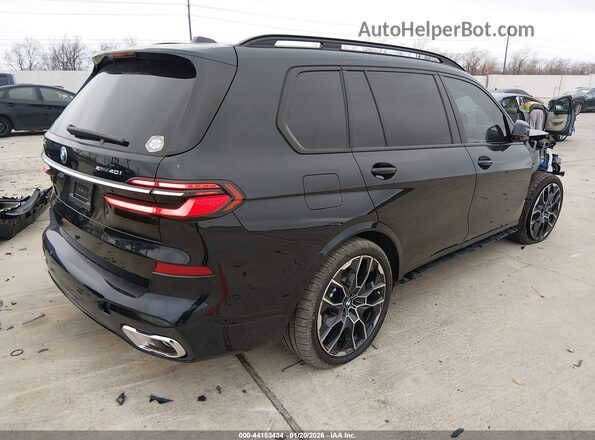 5UX23EM01S9Z62795 2025 BMW X7 Black Trasero derecho