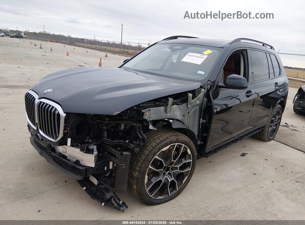 5UX23EM01S9Z62795 2025 BMW X7 Black Vista tres cuartos delantera izquierda