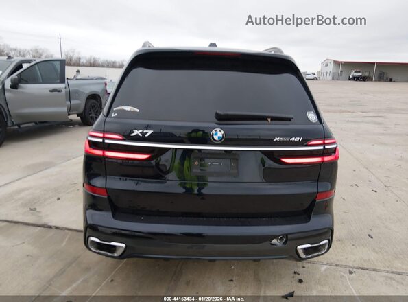 5UX23EM01S9Z62795 2025 BMW X7 Black 